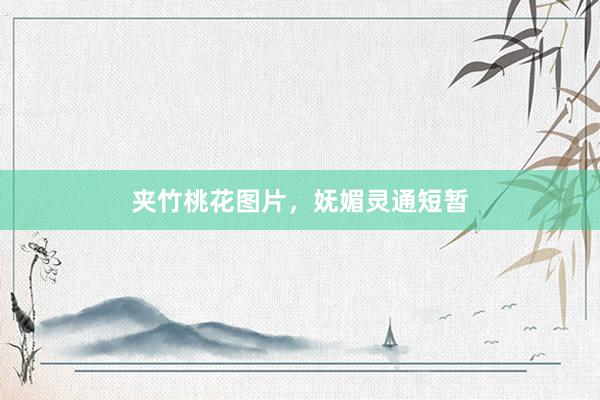 夹竹桃花图片，妩媚灵通短暂